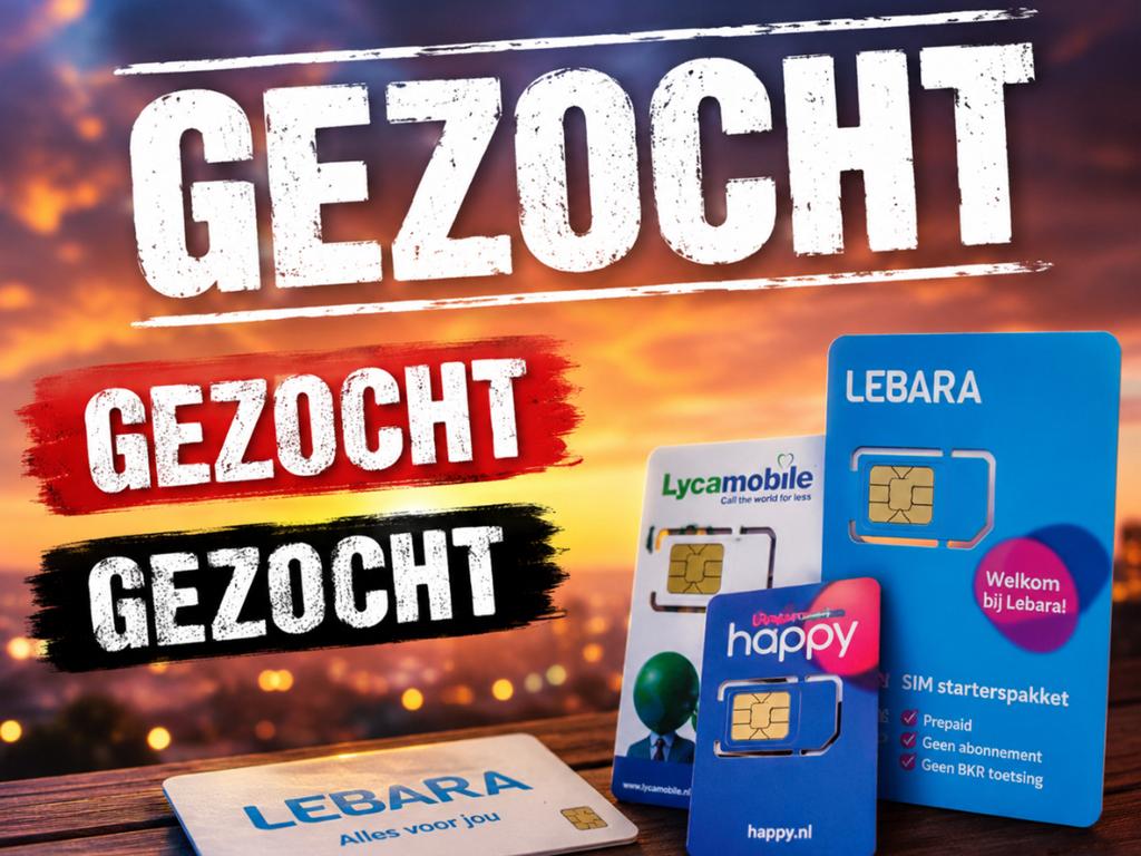 LEBARA SIMKAARTEN INKOOP INKOOP INKOOP!, Ophalen of Verzenden, Nieuw, Overige providers