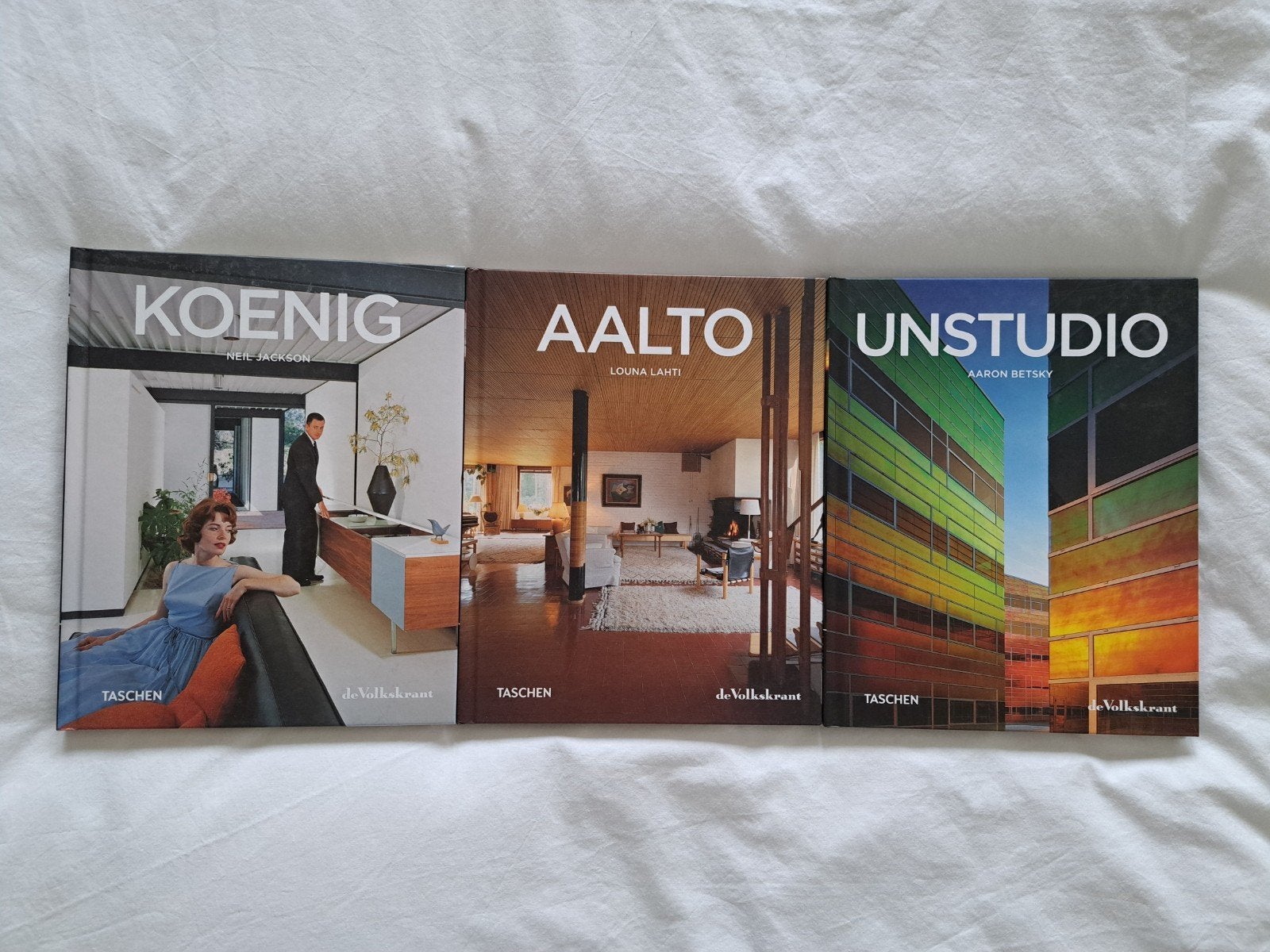3 Taschen boeken Wereld Architecten: Koenig, Aalto, Unstudio, Architecten, Ophalen of Verzenden, Zo goed als nieuw, Neil Jackson, Louna Lahti, Aaron Betsky