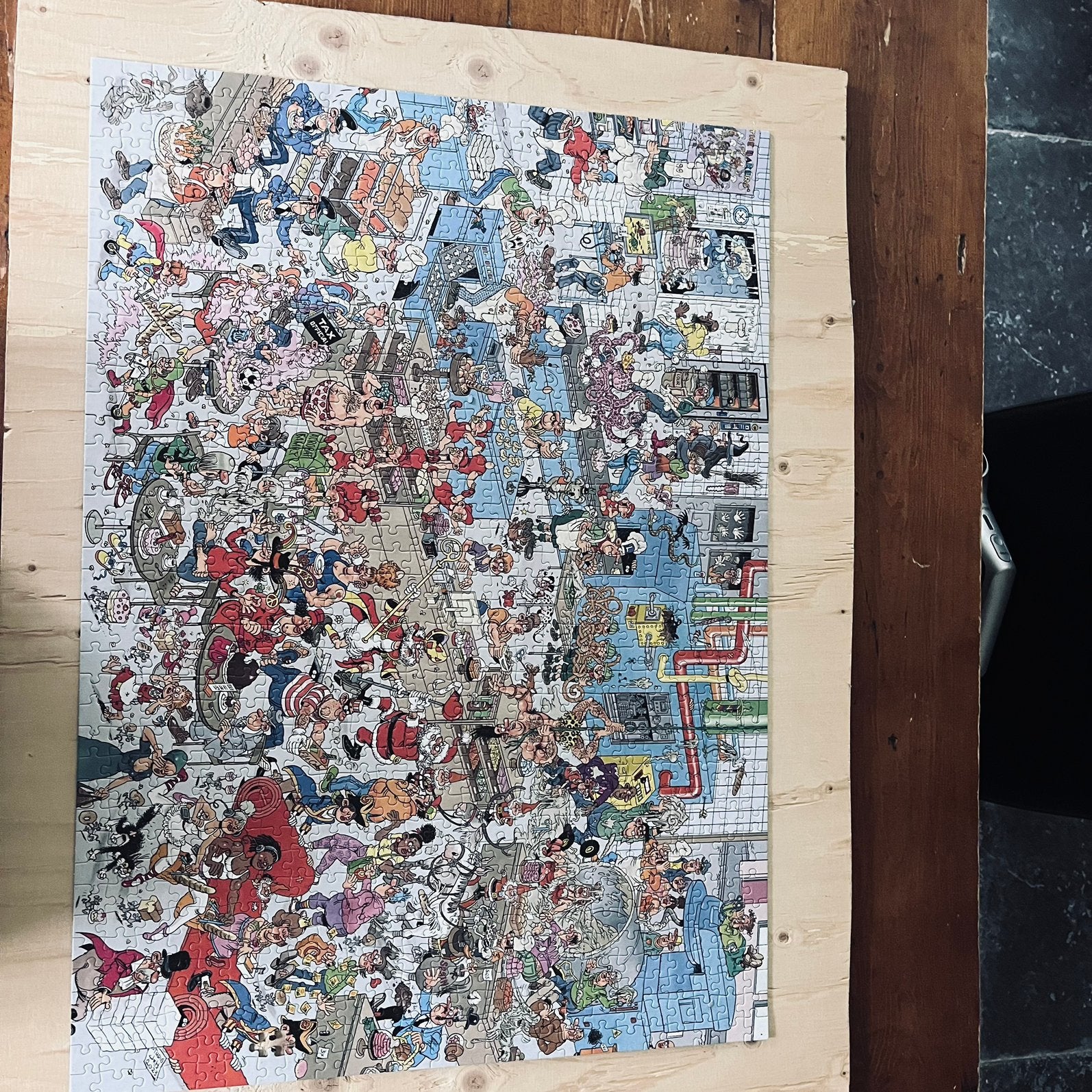 Jan van Haasteren puzzel, Ophalen of Verzenden, 500 t/m 1500 stukjes, Zo goed als nieuw, Legpuzzel