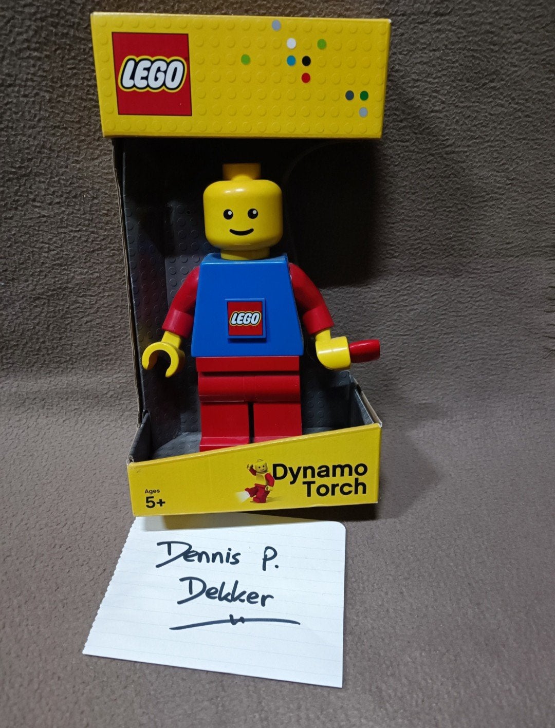 Zeldzame Lego Dynamo Torch - Minifiguur Zaklamp, Lego, Accessoire, Ophalen of Verzenden, Zo goed als nieuw
