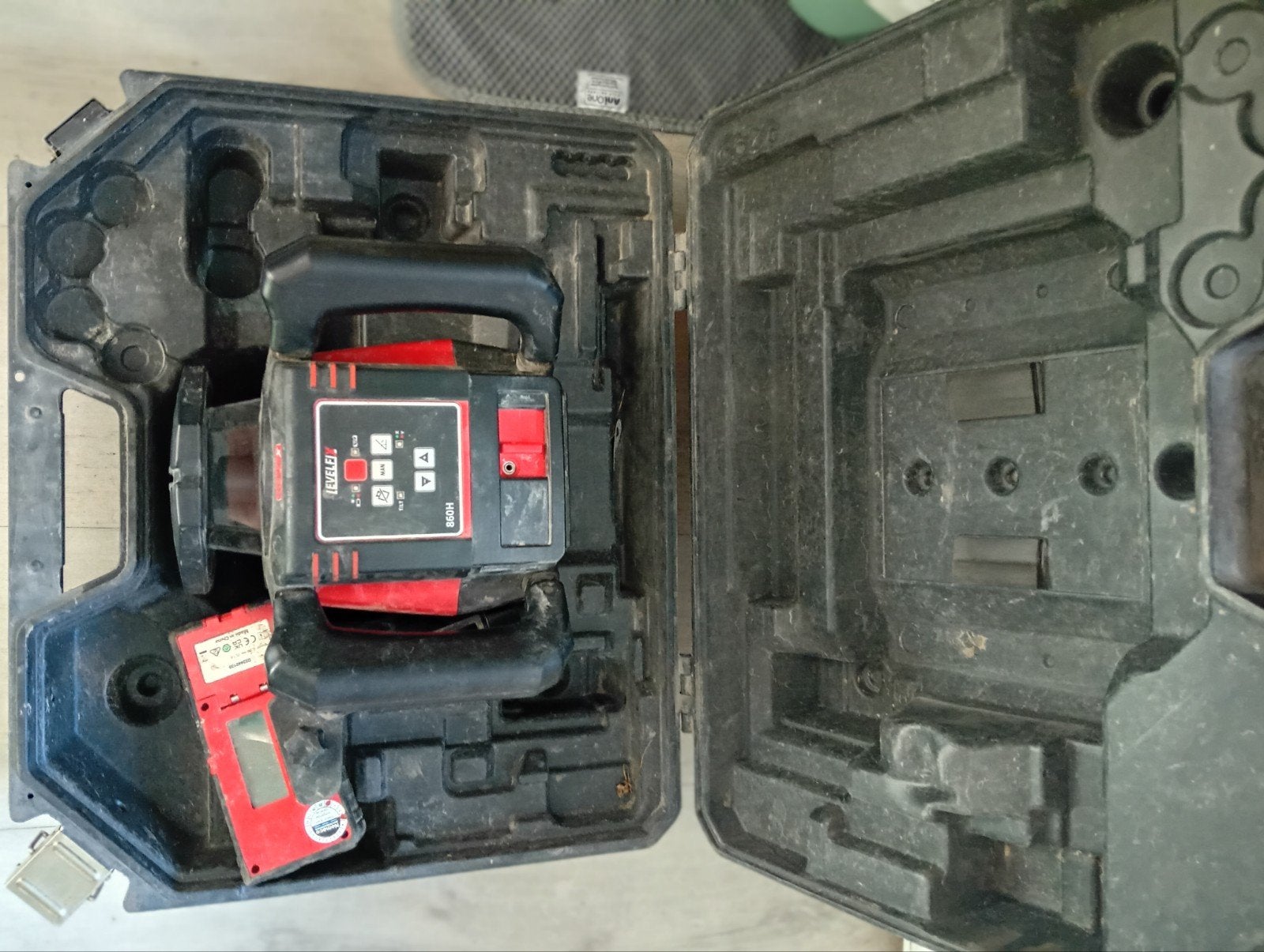 Gebruikte Hilti PR 2-HS A12 Roterende Laser met Ontvanger, Ophalen of Verzenden, Gebruikt, Overige meters