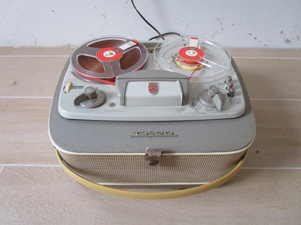 Perfect spelende Grundig TK-20 met eigen geluid, Ophalen of Verzenden, Bandrecorder, Met banden