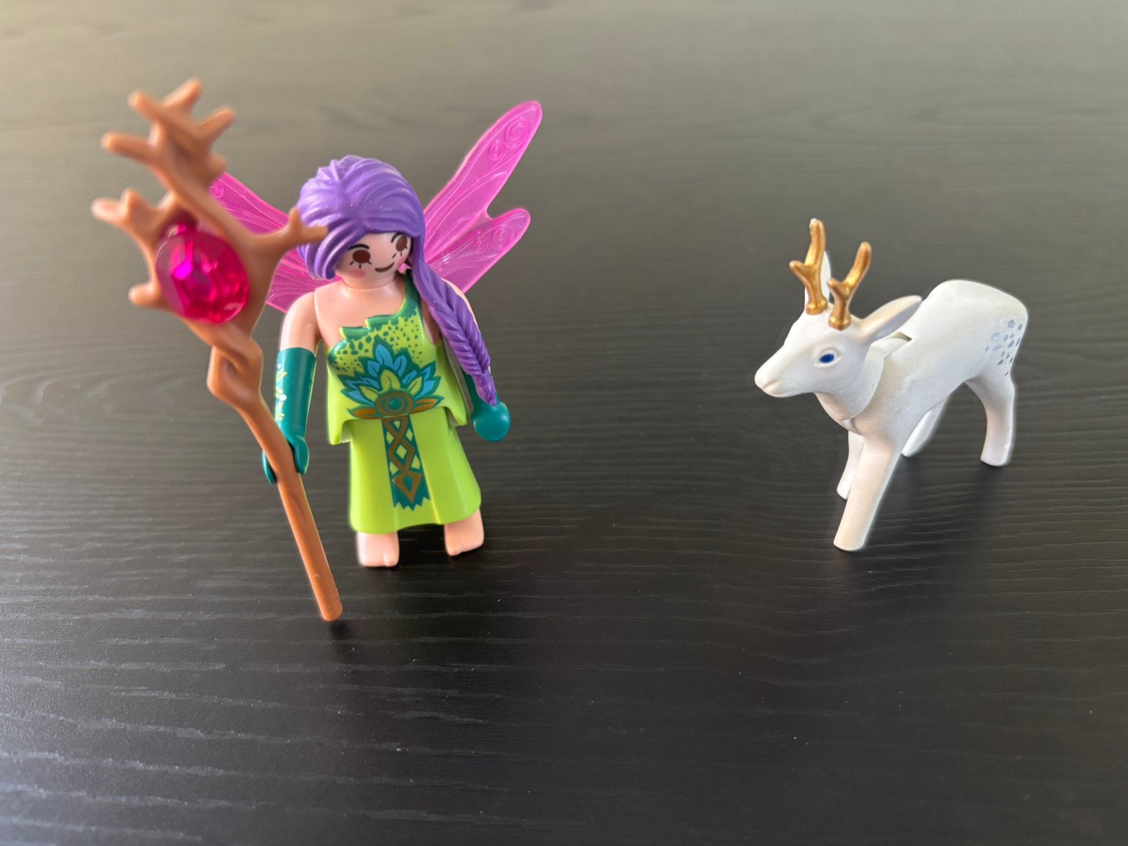 Playmobil fee met rendier - 5370, Kinderen en Baby's, Speelgoed | Playmobil, Ophalen, Zo goed als nieuw