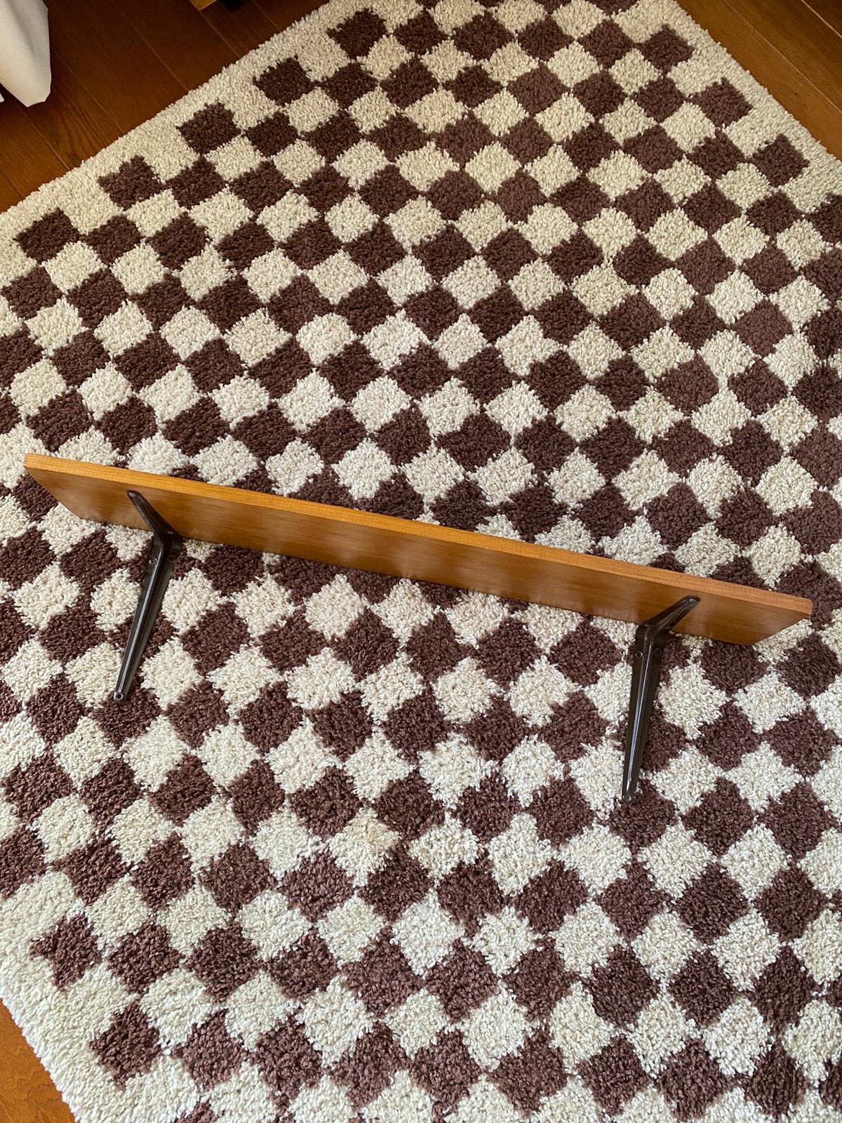 Vintage retro boekenplank wandplank hout, Huis en Inrichting, Woonaccessoires | Wandplanken en Boekenplanken, Ophalen of Verzenden