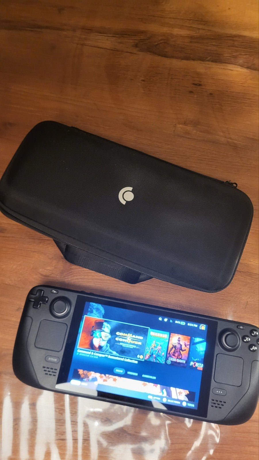 Steam Deck LCD 64GB + 512GB microSD - Zo goed als nieuw