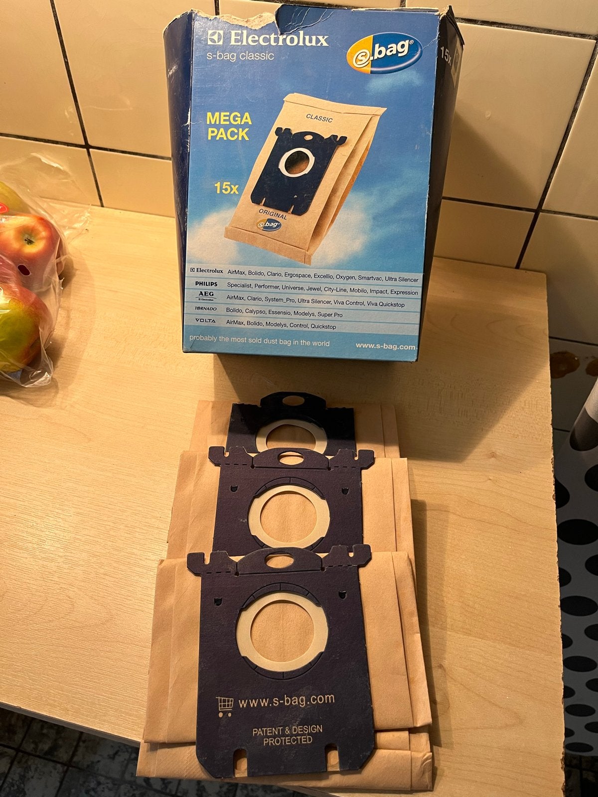 Stofzuigerzakken voor Miele of Electrolux (3 stuks), Nieuw, Miele, Sledestofzuiger, Ophalen