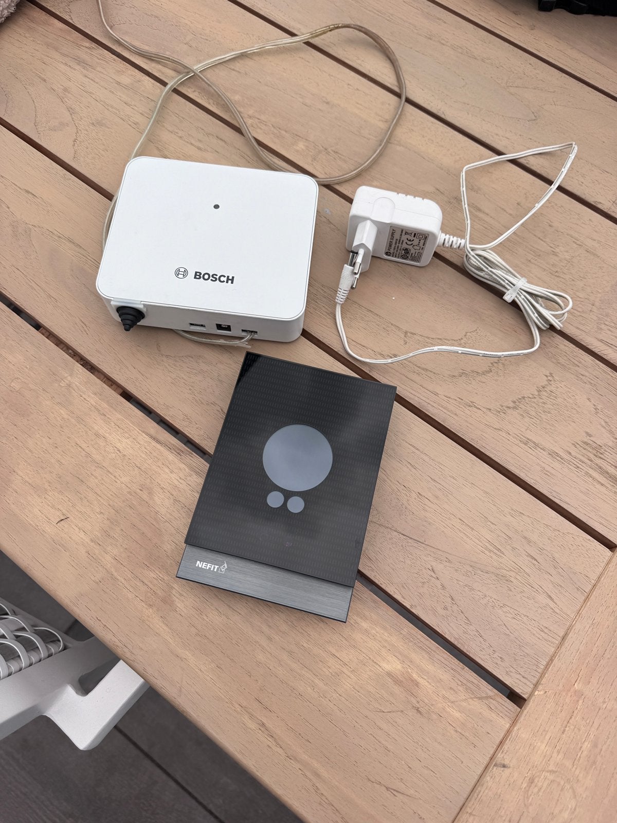 Nefit ModuLine Easy thermostaat met Bosch WiFi module, Ophalen of Verzenden, Slimme thermostaat, Gebruikt