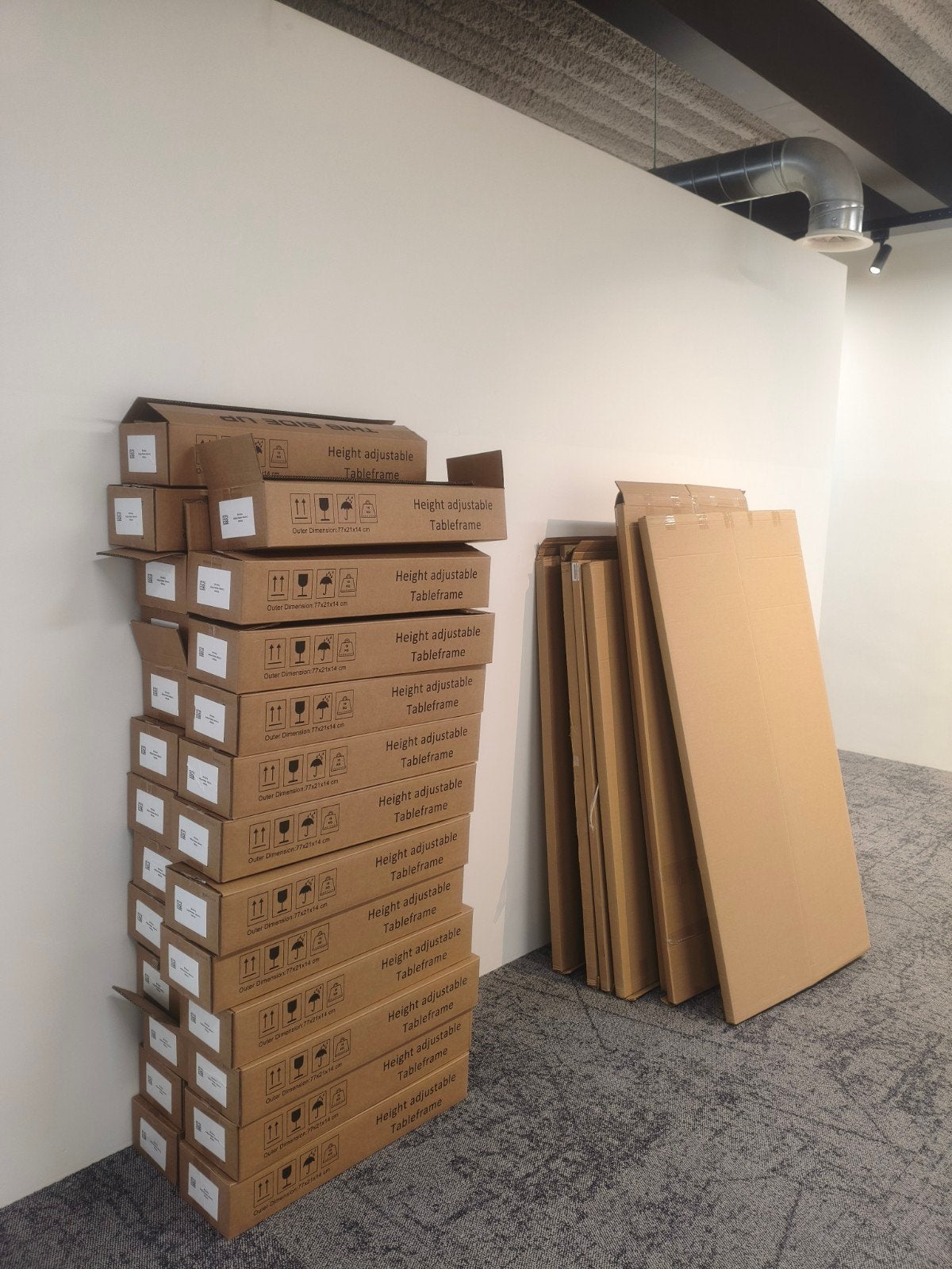 gratis karton, Doe-het-zelf en Verbouw, Ophalen, Doos, 100 cm of meer, 60 cm of meer
