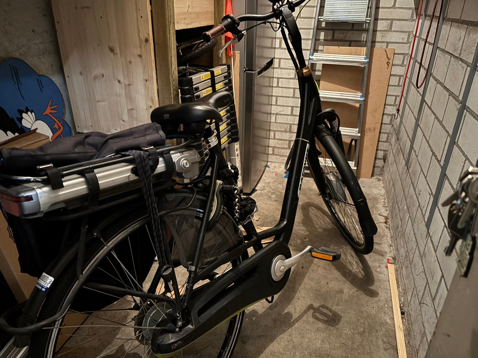 Batavus Monaco E-go, 55 tot 59 cm, Ophalen, Gebruikt, Batavus