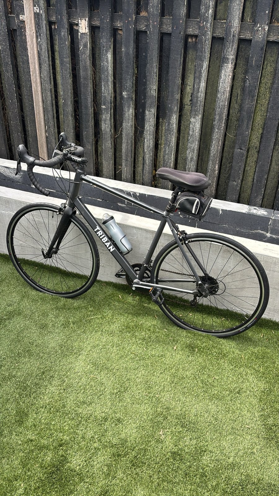 Triban rc120 zwart > xl, Velgrem, Versnellingen, Zo goed als nieuw, 65 cm of meer