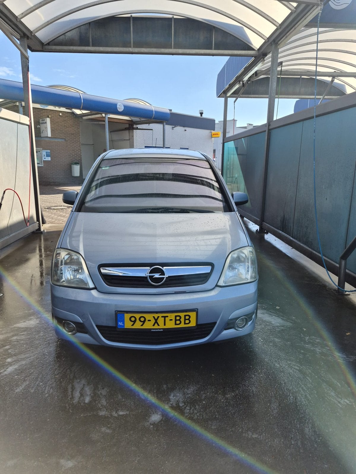 Opel Meriva 1.6 16V 77KW 2007 Blauw, Auto's, Voorwielaandrijving, 15 km/l, 4 cilinders, Blauw
