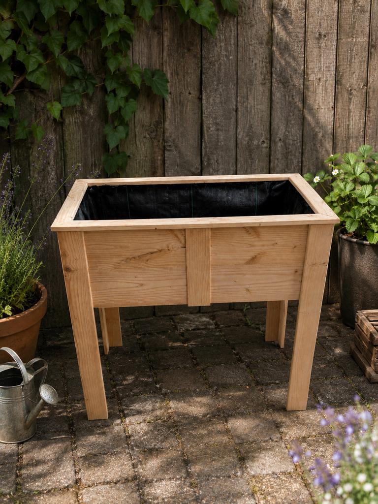 Moestuin bak, Minder dan 30 cm, 100 cm of meer, Ophalen of Verzenden, Zo goed als nieuw