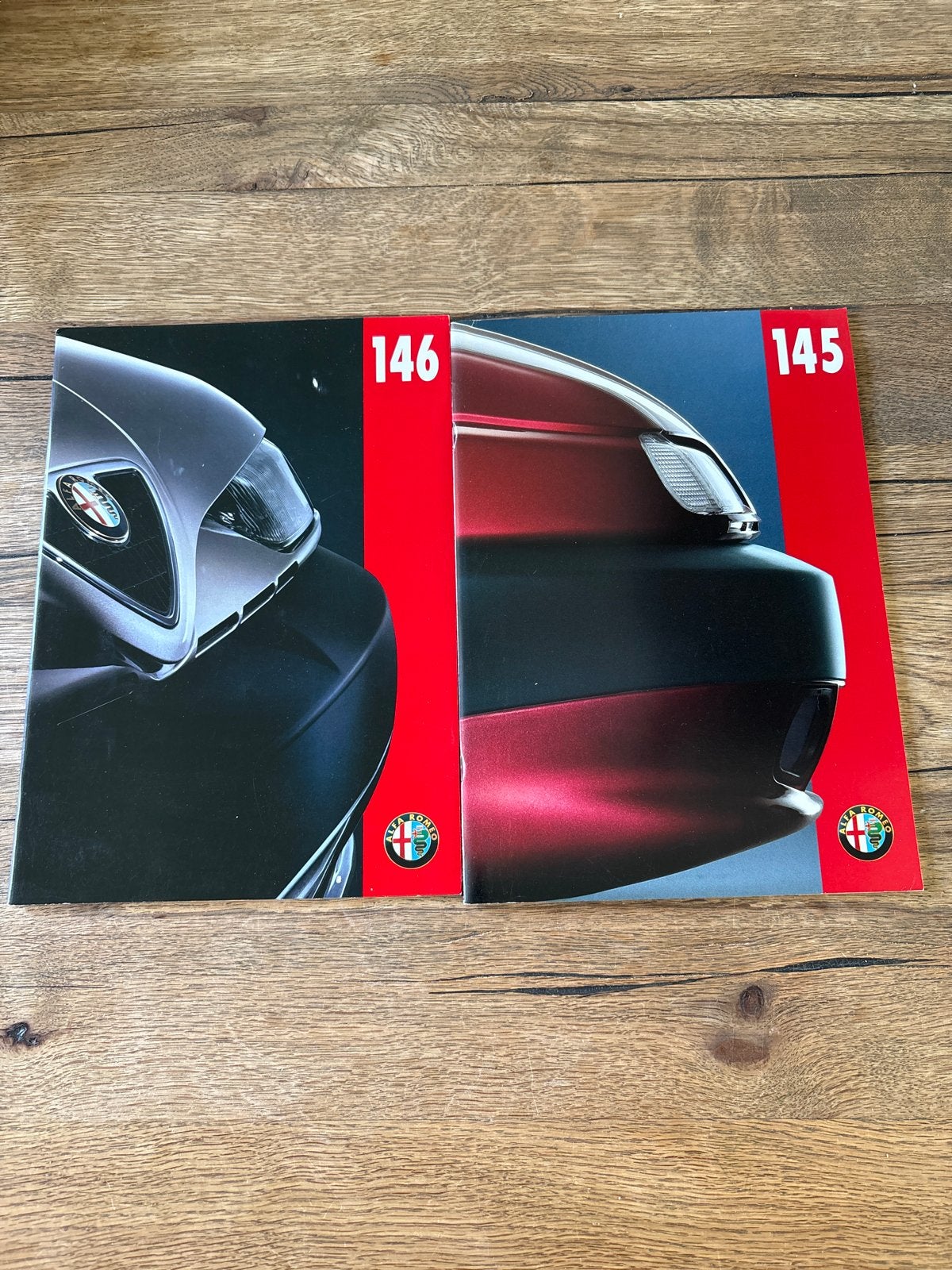 Alfa Romeo 145 & 146 Brochure - Origineel, Ophalen of Verzenden, Zo goed als nieuw, Alfa Romeo