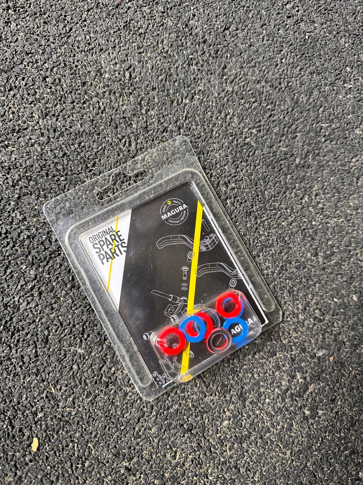 Magura remklauw covers rood/blauw - Customize je remmen, Remmen, Ophalen of Verzenden, Mountainbike, Nieuw