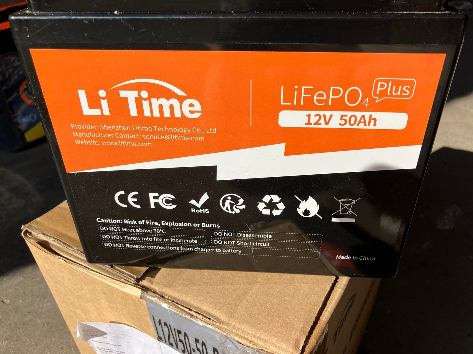 LifePO4 accu nieuw, Ophalen of Verzenden, Nieuw
