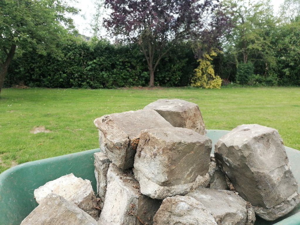 Gratis keien, Tuin en Terras, Ophalen, Gebruikt, Multi