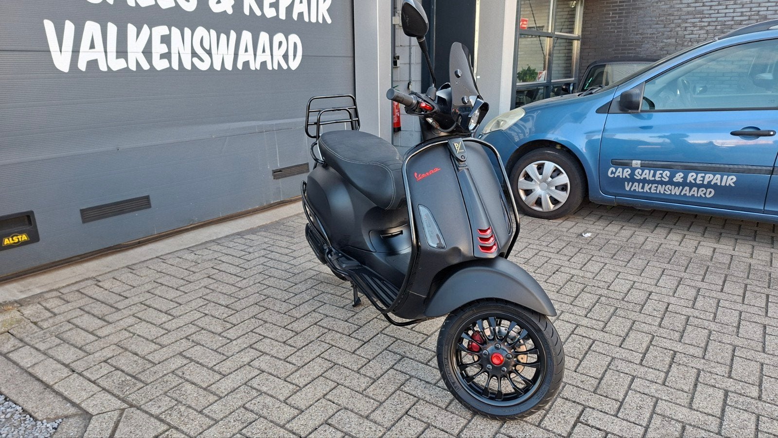 Vespa Sprint Notte 2020 Bromscooter, Ophalen, Gebruikt, Overige modellen, Maximaal 45 km/u