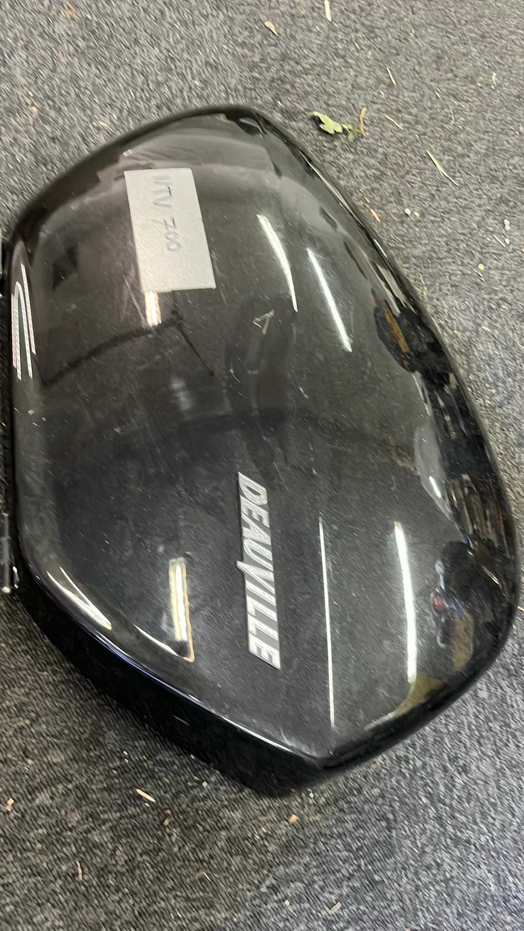 Kofferdeksel links Honda NTV700 Deauville, Ophalen of Verzenden, Gebruikt