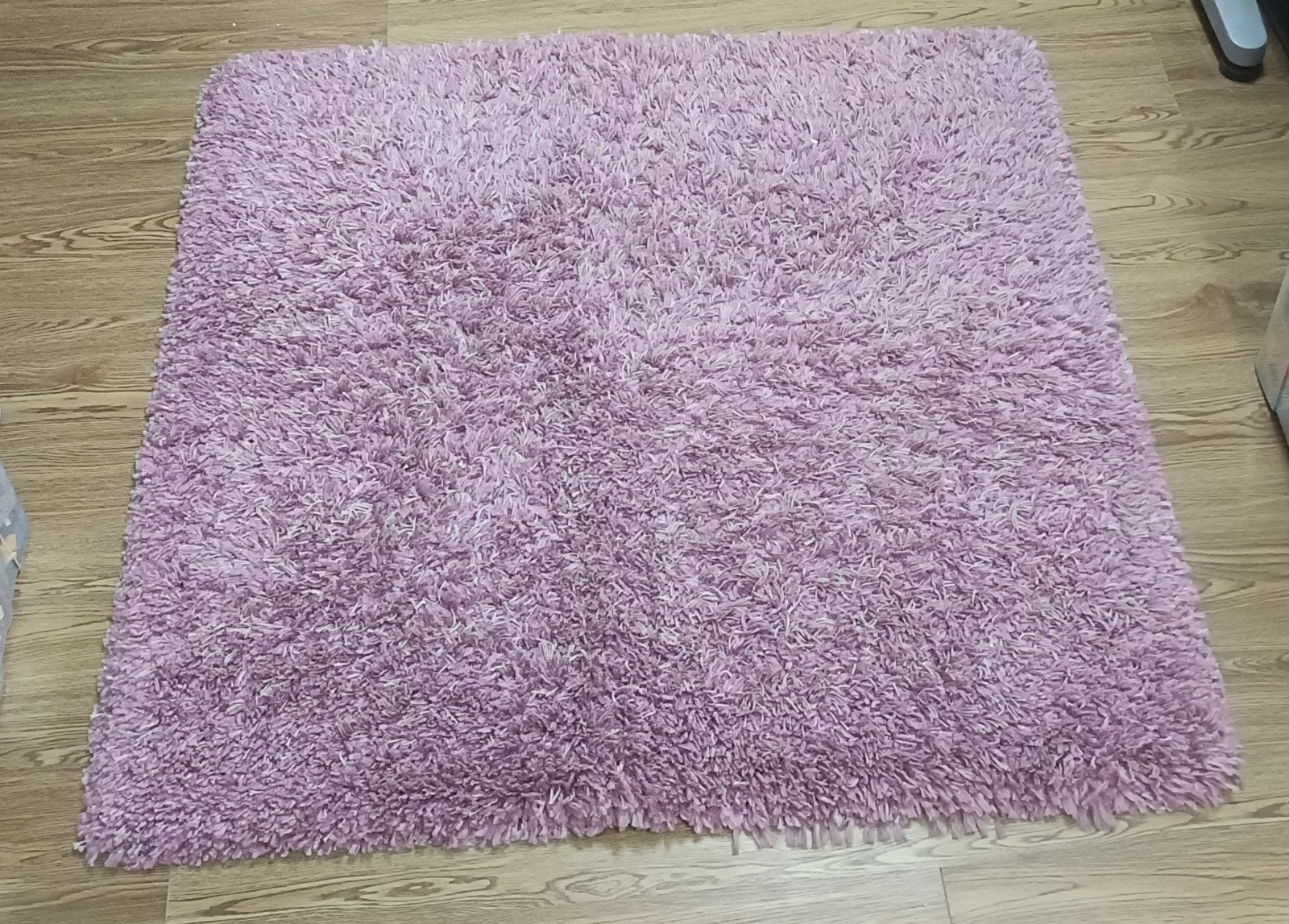 Zacht paars vloerkleed - Zo goed als nieuw, Huis en Inrichting, Modern, Shaggy, Ophalen of Verzenden, Zo goed als nieuw, Rechthoekig