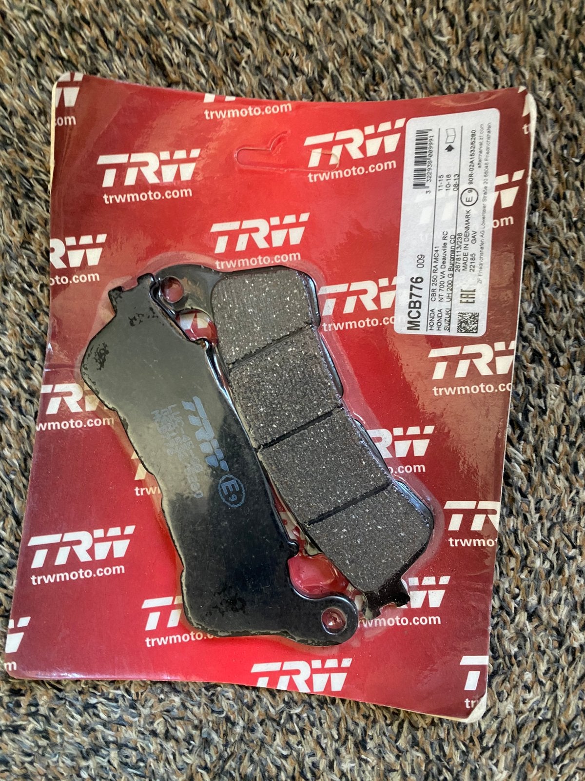 TRW MCB776 Remblokken voor Honda en Suzuki motoren, Ophalen of Verzenden, Nieuw