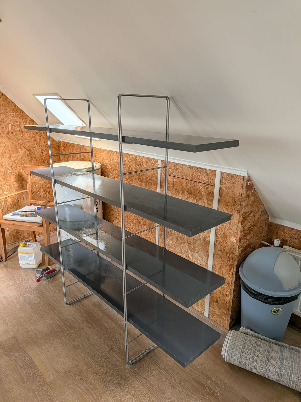 Vintage planken kast, Huis en Inrichting, Ophalen, Gebruikt