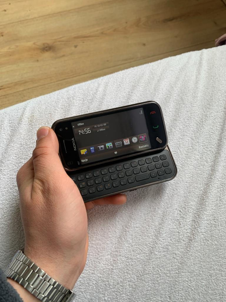 Nokia N97 met oplader, Telecommunicatie, Mobiele telefoons | Nokia, Ophalen, Gebruikt, Schuifmodel, Zwart