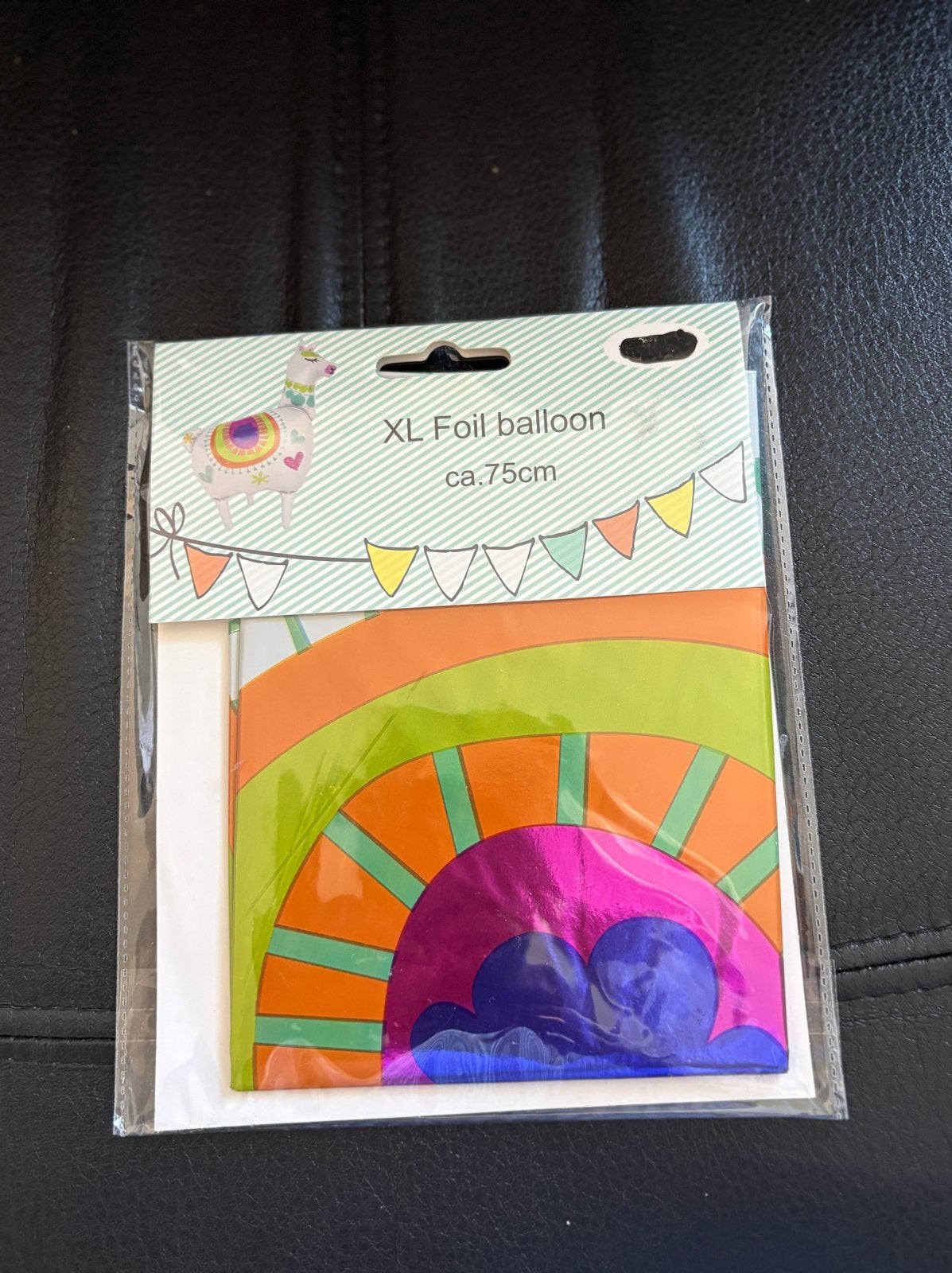 Nieuwe XL Folie Eenhoorn Ballon - 75 cm hoog, Ophalen of Verzenden, Nieuw, Feestartikel, Verjaardag