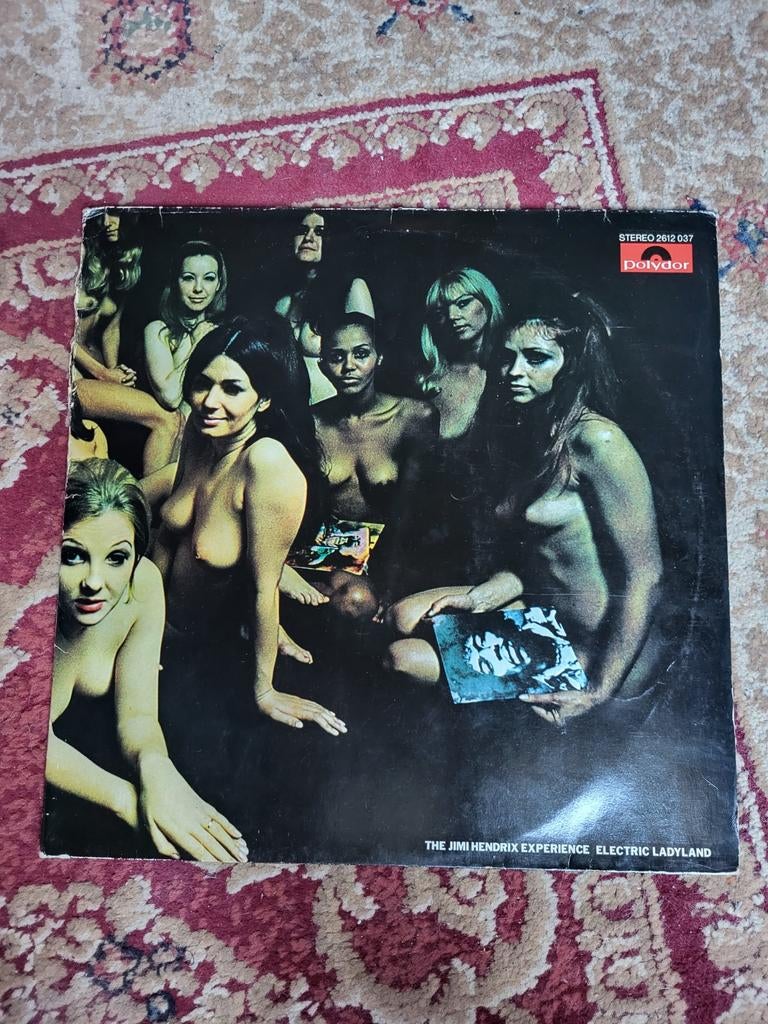 The Jimi Hendrix Experience - Electric Ladyland LP, Gebruikt, Ophalen of Verzenden, Rock-'n-Roll, Fotohoes