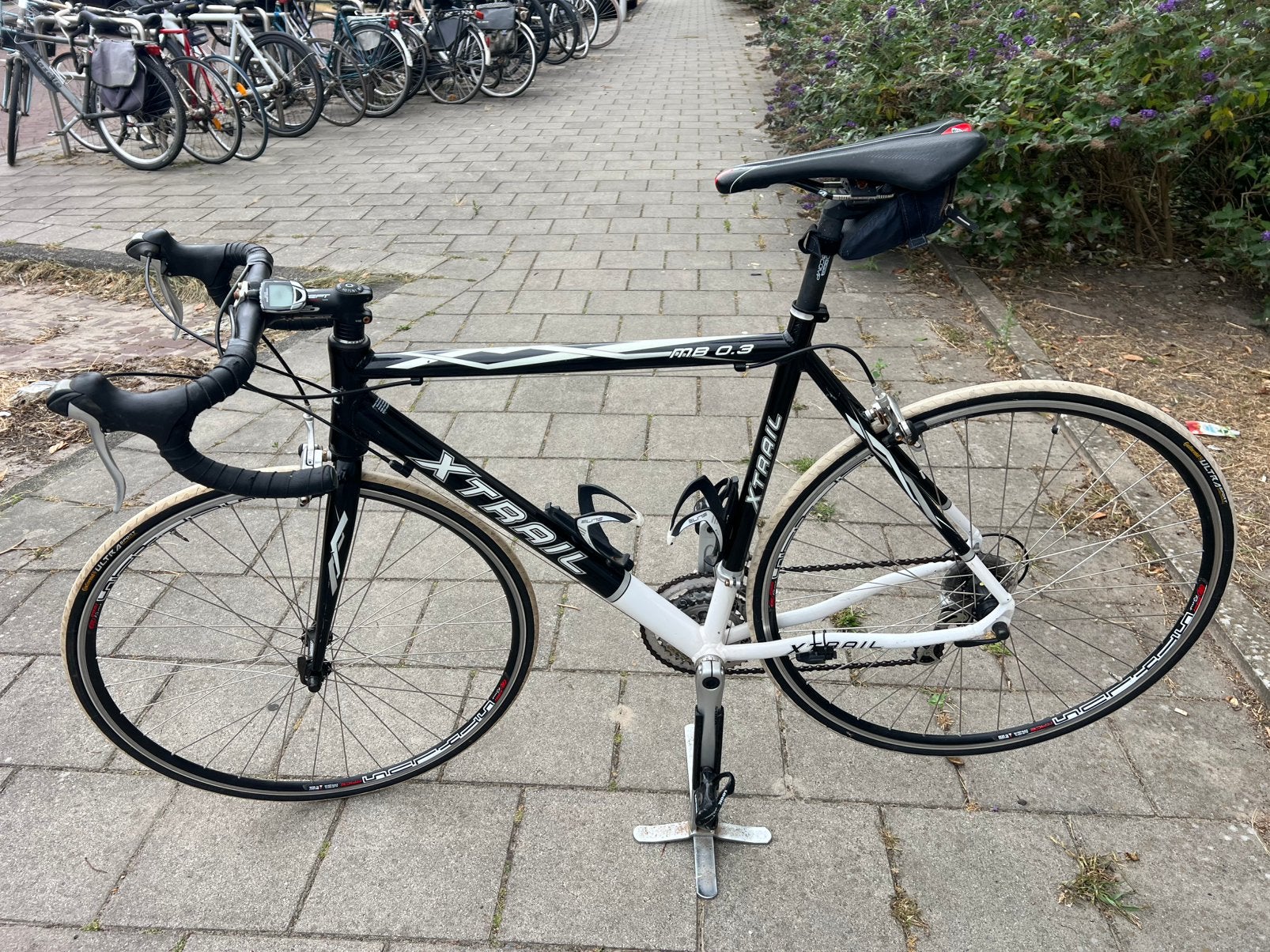race fiets rijd prima rijklaar, 28 inch, Gebruikt, Velgrem, Meer dan 20 versnellingen