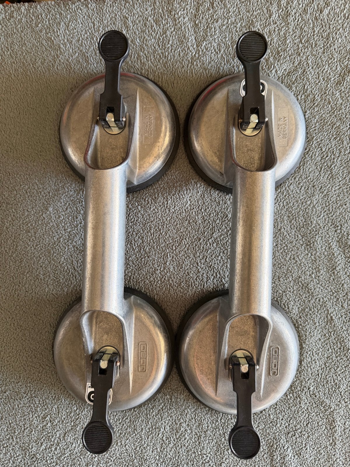 JOBO Glasdragers / Zuignappen - 2 stuks, Ophalen of Verzenden, Zo goed als nieuw, Overige typen, Overige merken