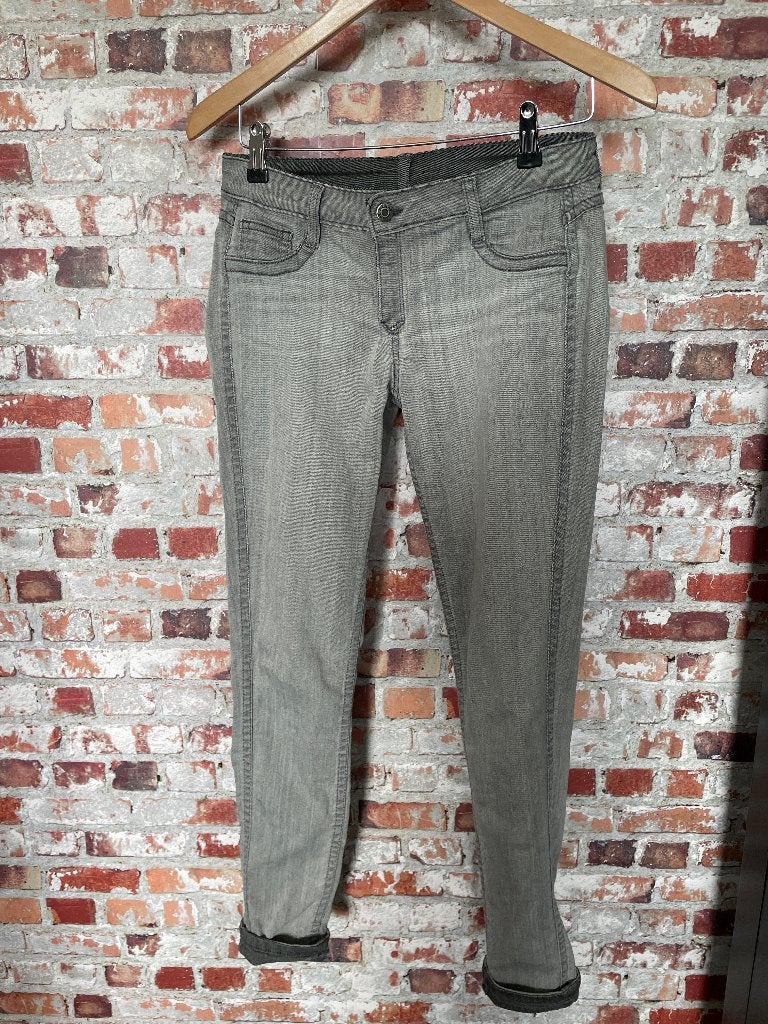 Bleulab omkeerbare lange broek licht donker grijs maat 27, Ophalen of Verzenden, Zo goed als nieuw, Bleulab, Maat 34 (XS) of kleiner