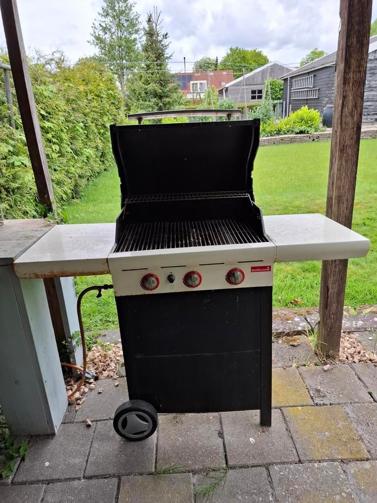 Gebruikte buitenkeuken met gasbarbecue, Ophalen of Verzenden, Gebruikt, Barbecook