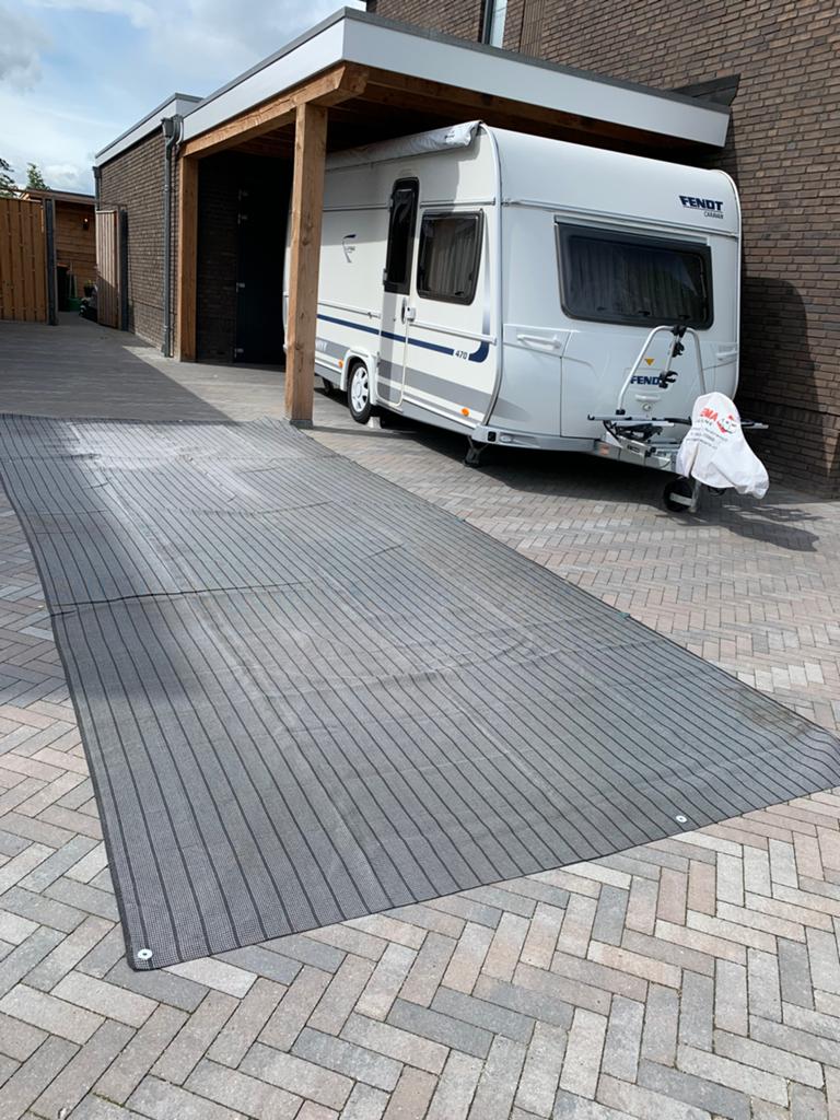 Walker Tenttapijt 2.50 x 6.00 mtr caravan l zeer netjes, Ophalen of Verzenden, Zo goed als nieuw, Overige materialen