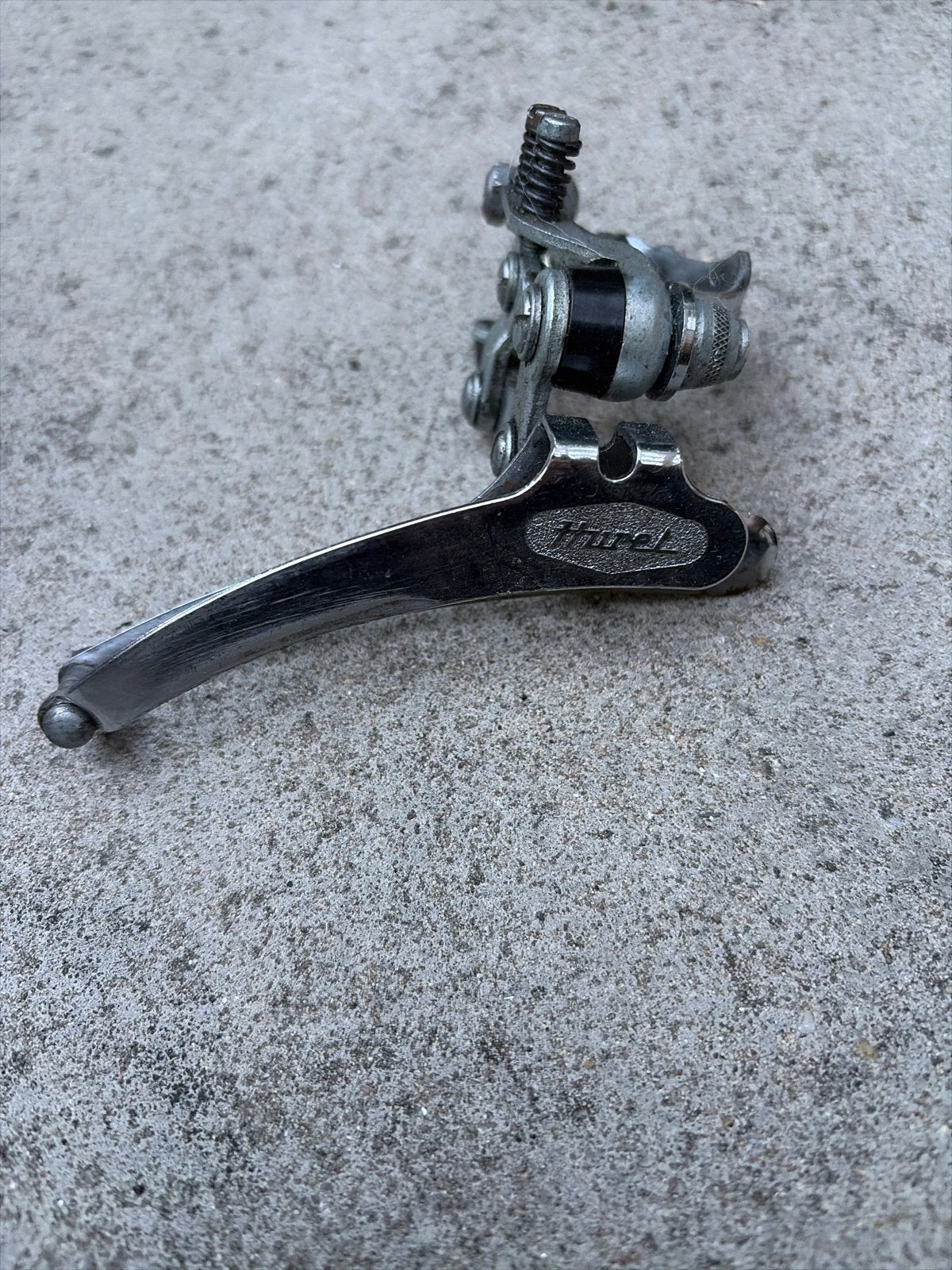 Huret derailleur, Made in France, Gebruikt, Staal, Ophalen of Verzenden, Derailleur of Ketting