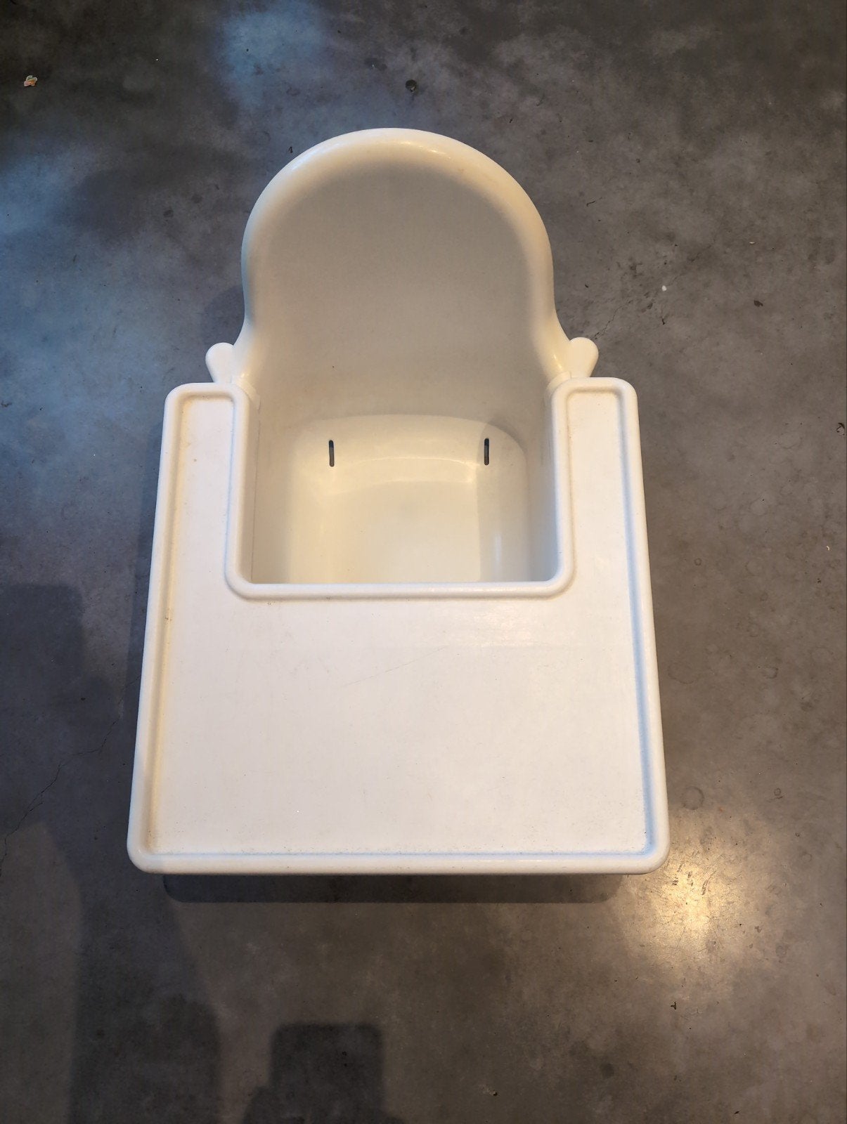Ikea kinderstoel zonder poten (wit), Ophalen