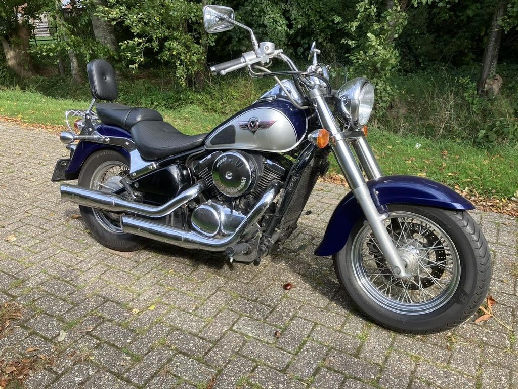 KAWASAKI vulcan VN 800 CLASSIC 1997 rijklaar incl garantie, Motoren, Motoren | Kawasaki, 2 cilinders, 805 cc, Bedrijf, Onbekend