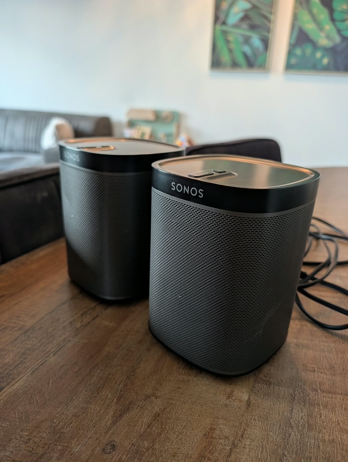 2x Sonos Play:1 - Perfect werkend met lichte gebruikssporen