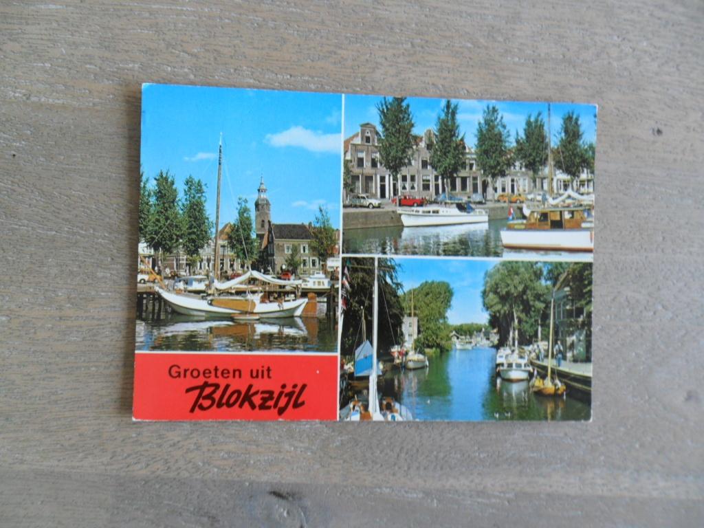 Blokzijl, boten 1977, Verzenden, 1960 tot 1980, Gelopen, Noord-Brabant