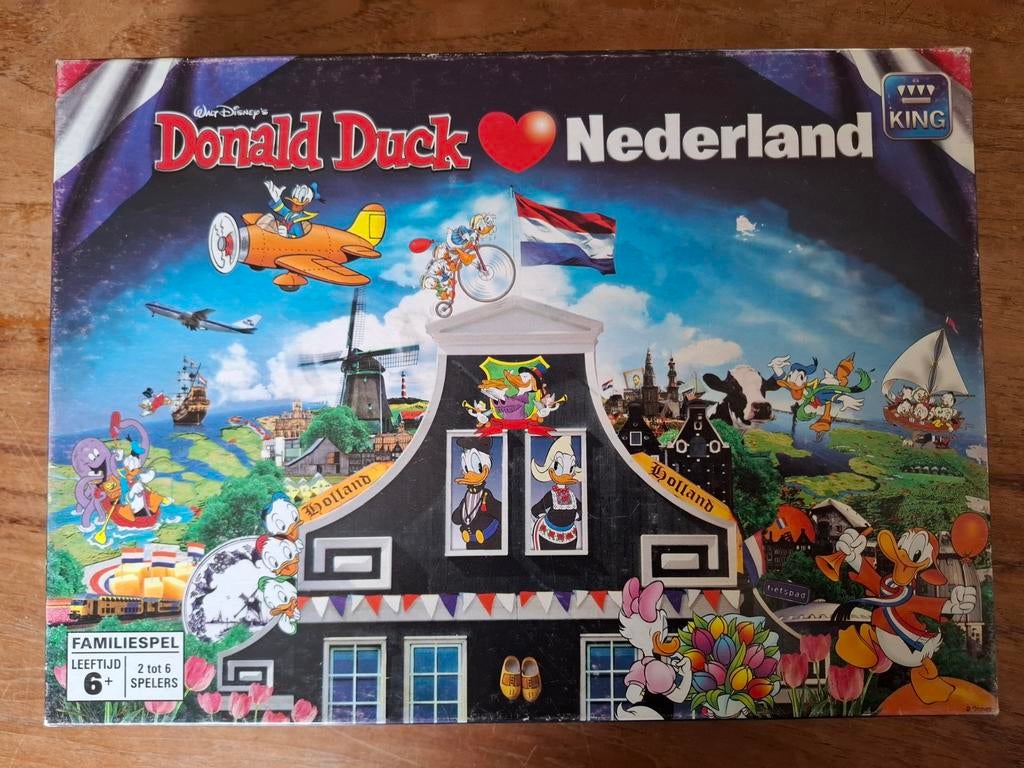 Donald Duck bordspel Nederland, Hobby en Vrije tijd, Gezelschapsspellen | Kaartspellen, Ophalen of Verzenden