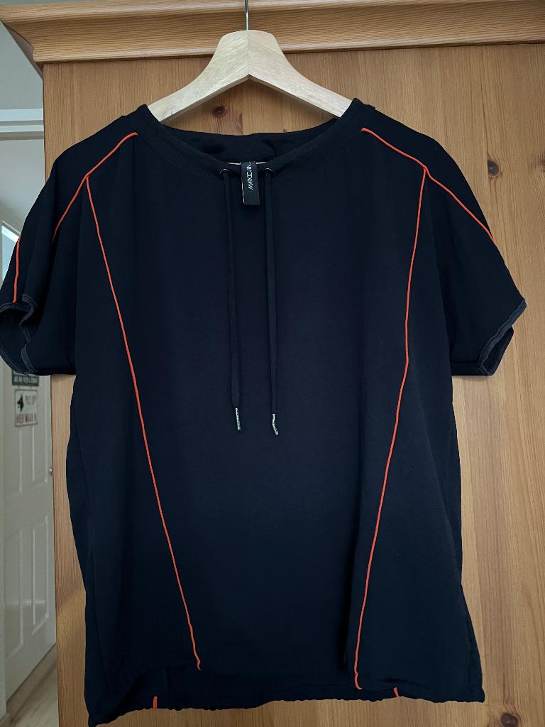Dames blouse van Marccain, Kleding | Dames, Blouses en Tunieken, Maat 38/40 (M), Blauw, Ophalen of Verzenden, Zo goed als nieuw