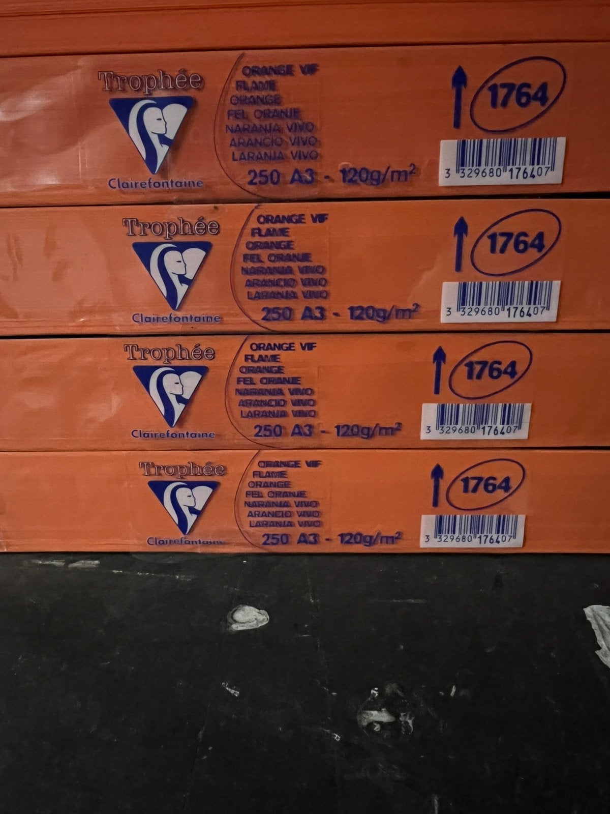 1.100 Vel ORANJE Printer Papier A-3 - 120 grams 42 x 29,7 cm, Ophalen, Nieuw
