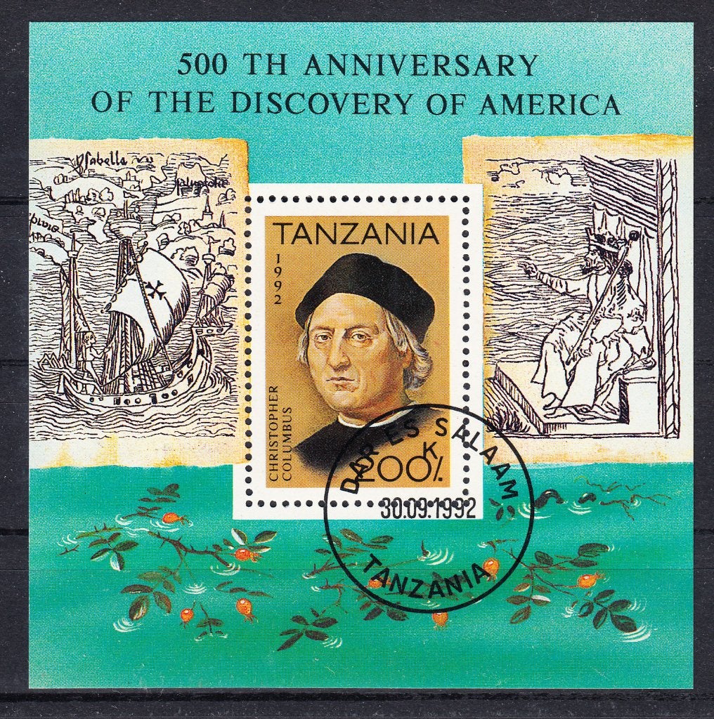 B2 - Tanzania michel blok 189 gestempeld , 500e gedenkd, Verzenden, Tanzania, Gestempeld