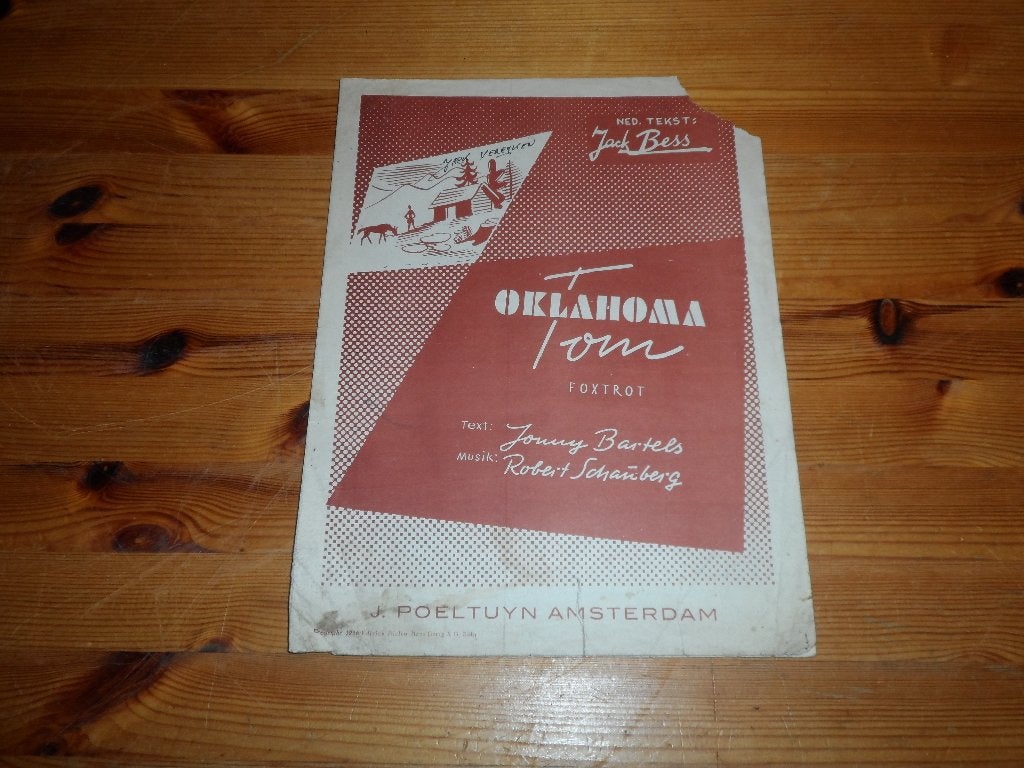 Oklahoma tom - robert schauberg, Gebruikt, Gitaar, Ophalen of Verzenden, Artiest of Componist