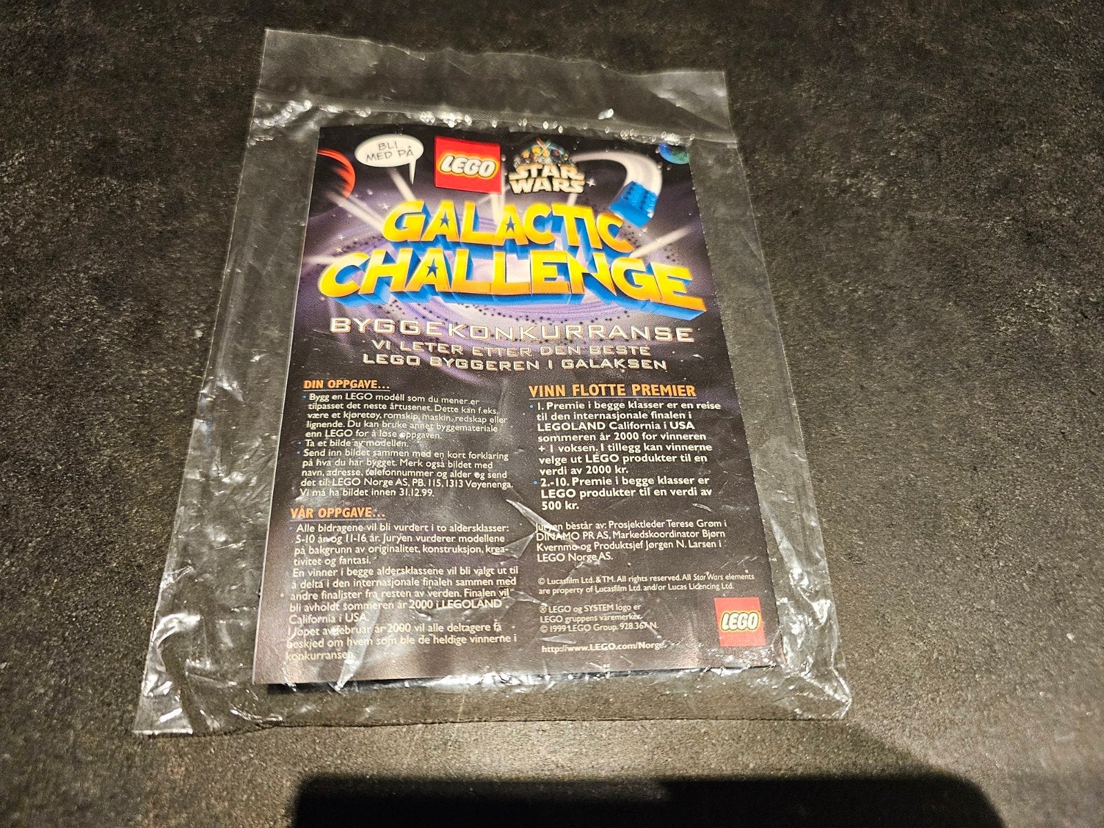 Lego Star Wars  SWGCNO-1 polybag sw1515 sealed, Star Wars, Lego, Nieuw, Ophalen of Verzenden