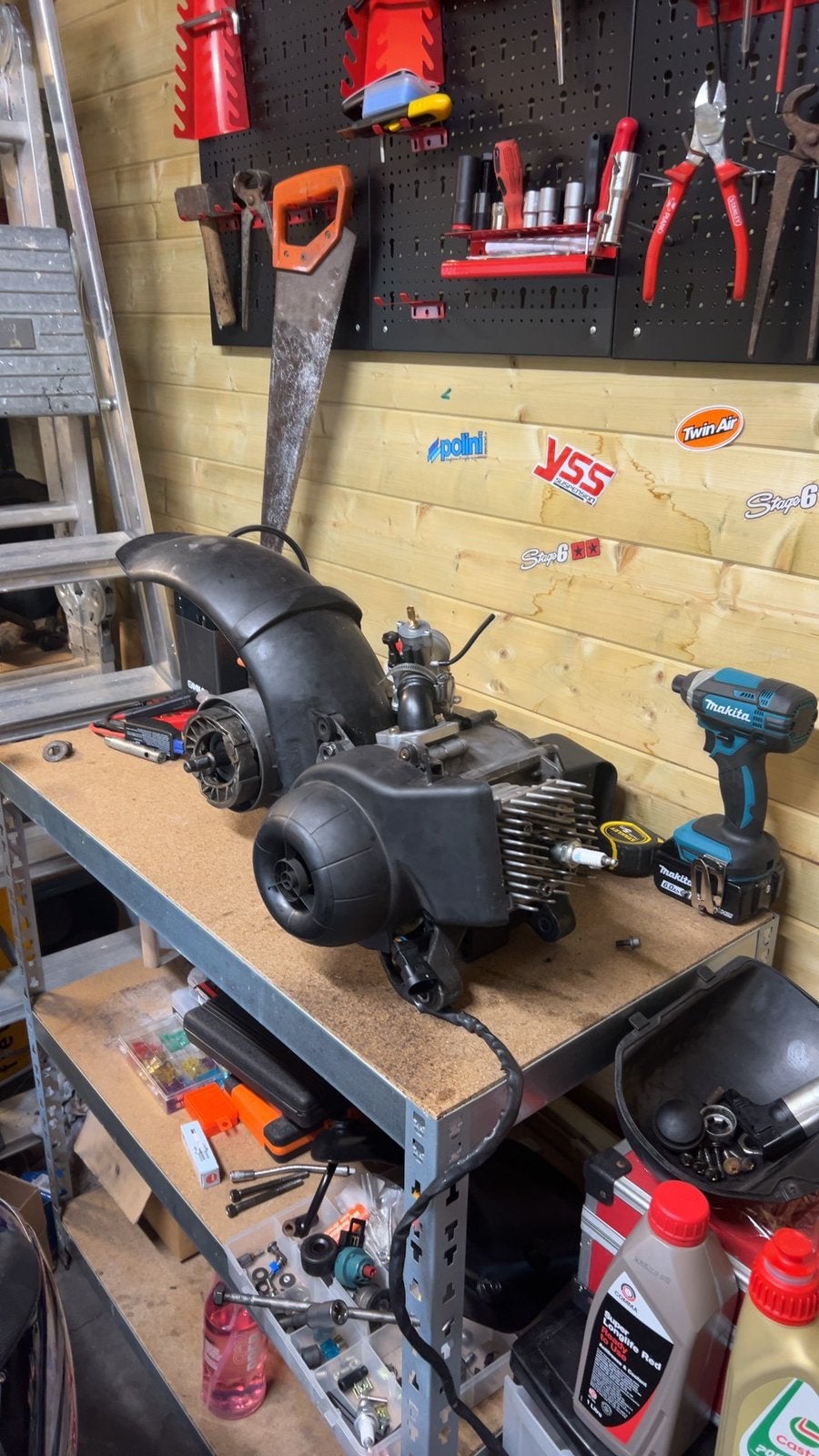70cc blok MK2 gereviseerd, Ophalen, Zo goed als nieuw, Blok, Piaggio