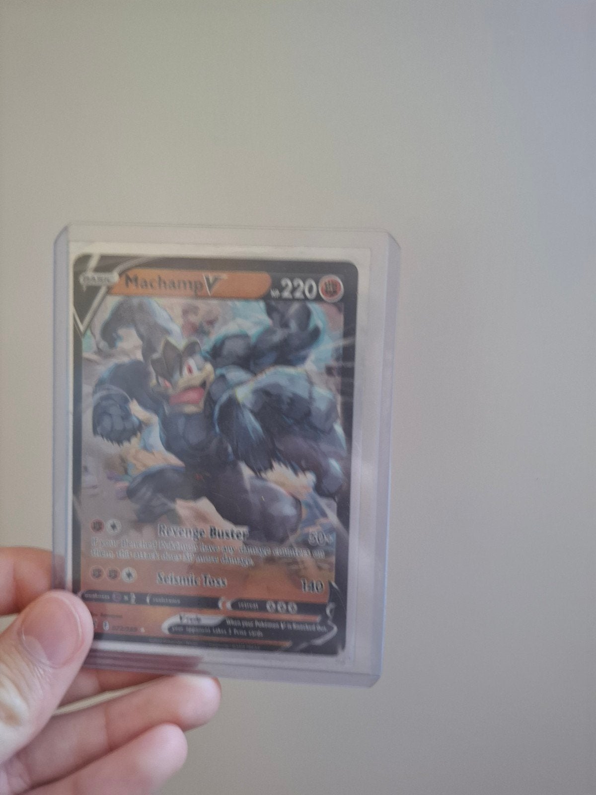 Machamp V, Ophalen, Zo goed als nieuw, Losse kaart