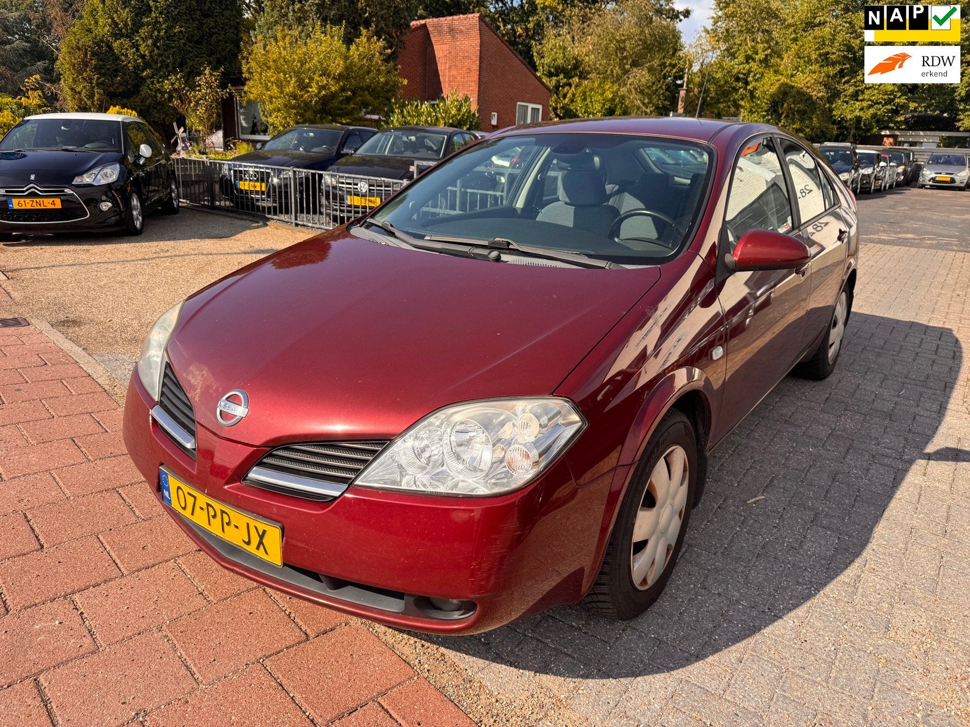 Nissan Primera 1.8 Visia, Voorwielaandrijving, 4 cilinders, 116 pk, Bedrijf