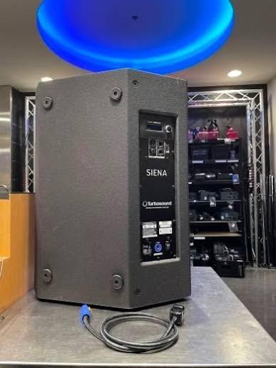 Set van 2x Turbosound Siena TSP152-AN luidspreker, Audio, Tv en Foto, Luidsprekers, Gebruikt, Overige typen, 120 watt of meer