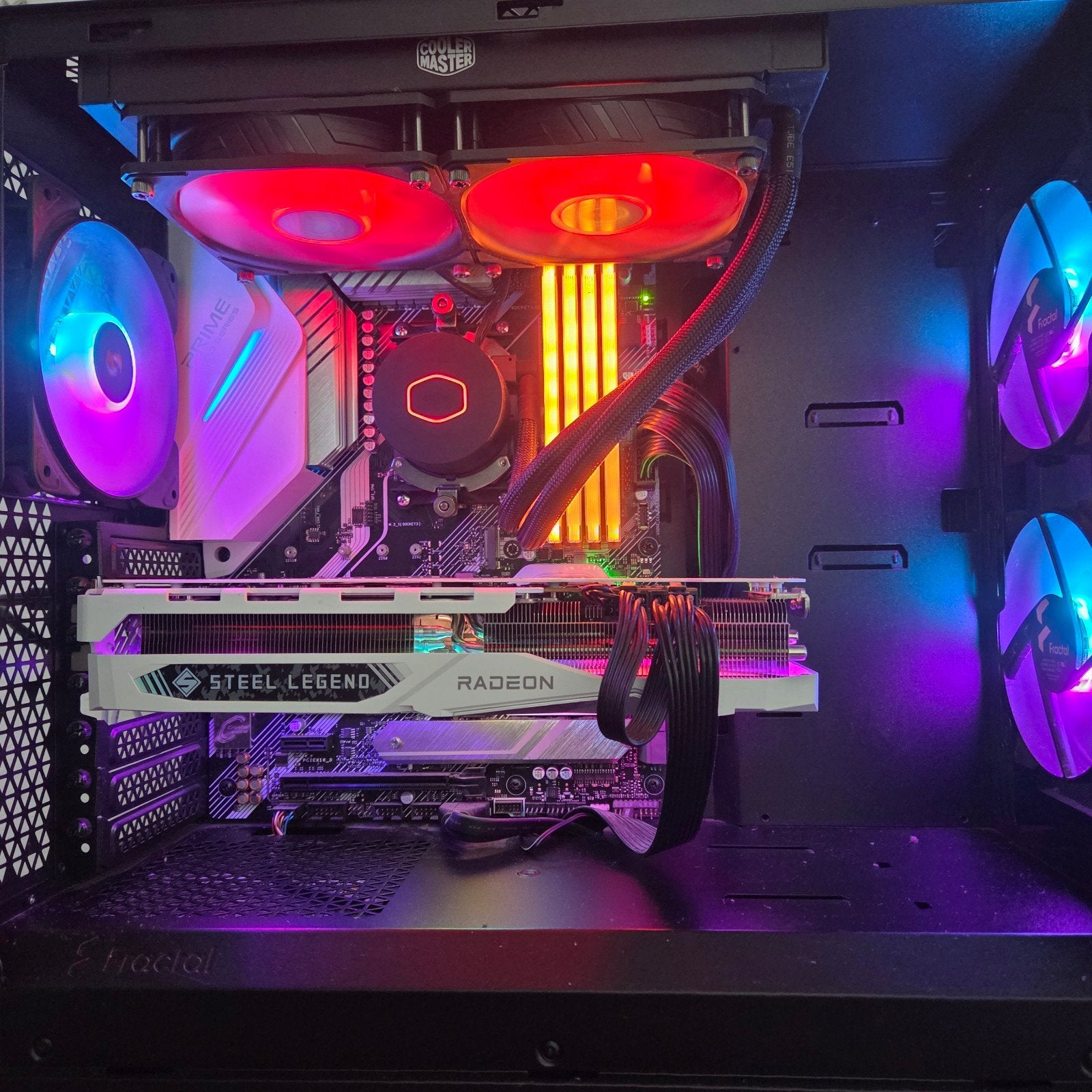Gaming PC setup: AMD Ryzen 9 5950X, RX 7700 XT, 32GB RAM, Computers en Software, Ophalen, 32 GB, Zo goed als nieuw, Gaming