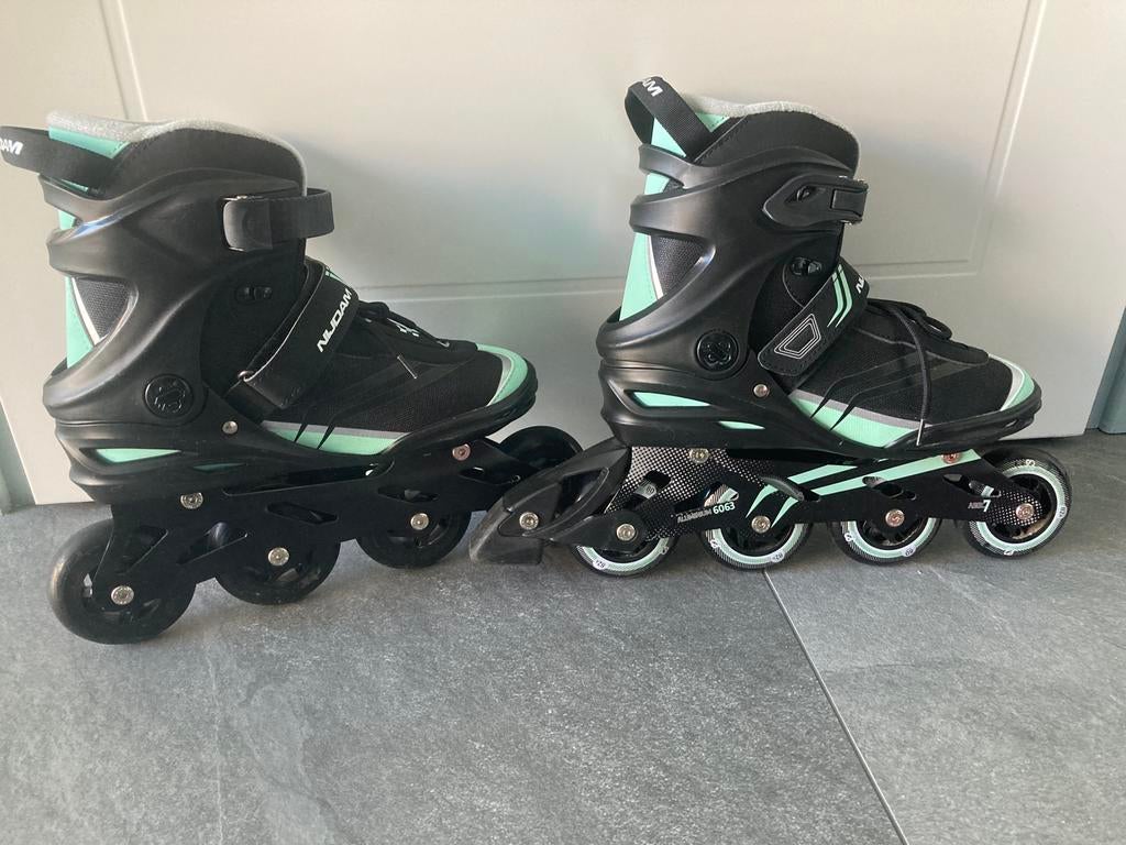 Skeelers nijdam, Sport en Fitness, Skeelers, Zo goed als nieuw, Inline skates 4 wielen, Dames, Ophalen